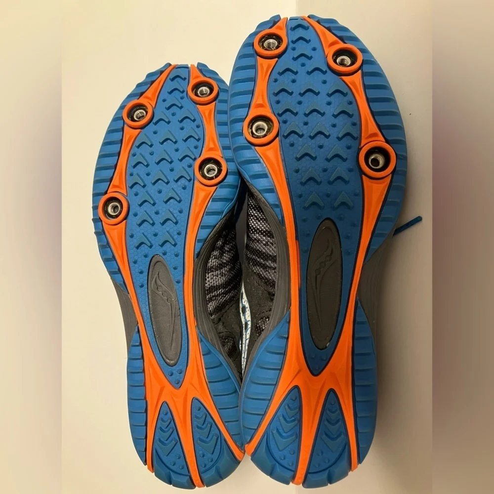 Saucony Kilkenny XC Men’s Track/Running Spike Shoes, Size 5.5, Lace Ups